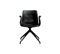 Bent Hansen Primum Sedia da Pranzo A 4 Stelle con Girevole Nero/Zenso 3 207