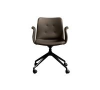 Bent Hansen Primum Sedia da Pranzo A 4 Stelle con Ruote Nero/Zenso 3 230