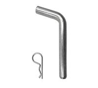 Bent Hitch Pin, Trailer Hitch Pin & clip per il ricevitore del gancio del rimorchio, componenti di traino, Tow Bar Pin per il gancio della spina del rimorchio(12.7x76mm)