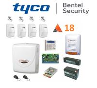 bentel absoluta 18 kit dt820 4 sensori doppia tec tastiera proxi tag omaggio sir