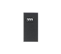 Bentel Security - Eclipse 2 Cover - Ticino Axolute Scuro - Bentel - ECL2C-AXS