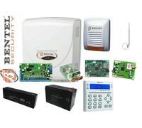 Bentel Security Kit Absoluta Plus 48 + Box + Sirena + IP + GSM + Tastiera + Alim