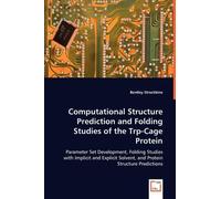 Bentley Strockb Computational Structure Prediction and Folding Studi (Tascabile)