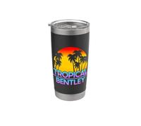 Bentley UK Funny British Weather Bicchiere termico in acciaio inox doppia parete