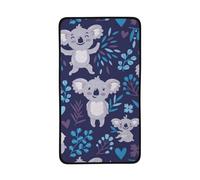 BeNtli Asciugamani, Asciugamani in velluto corallo Asciugamano da bagno 16 X 28 pollici per palestra Swim Spa, Simpatici animali Koala Bears Australia