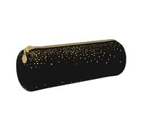 BeNtli Astuccio per matite, Astuccio per penne Astuccio per matite portatile Astuccio in pelle Borse per cancelleria, Modello glitter oro