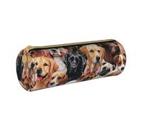 BeNtli Astuccio per matite, Astuccio per penne Astuccio per matite portatile Astuccio in pelle Borse per cancelleria, Molti grembiuli per cani
