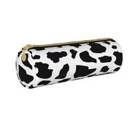 BeNtli Astuccio per matite, Astuccio per penne Astuccio per matite portatile Astuccio in pelle Borse per cancelleria, Mucca (carattere piccolo)