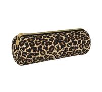 BeNtli Astuccio per matite, Astuccio per penne Astuccio per matite portatile Astuccio in pelle Borse per cancelleria, Disegno leopardato