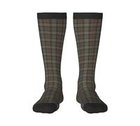 BeNtli Calzini da equipaggio, calze Calzini a compressione Calzini sportivi casual novità 55 cm per unisex Outlander Fraser Tartan