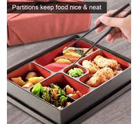 Bento Box giapponese, contenitore per il pranzo tradizionale, 5 scomparti,