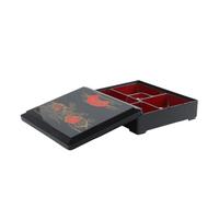 Bento Box giapponese, contenitori for il pranzo portatili, vassoio for servire snack, contenitore for sushi, contenitore for alimenti, for ufficio, ristorante da picnic