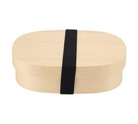 Bento box giapponese in legno, scatola bento box portatile stile giapponese in legno, grande divisore rimovibile con cinghia, grande strato singolo divisore rimovibile con cinghia