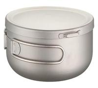 Bento Box in acciaio inox, 1200 ml, contenitore portatile per uso esterno, ecologico, durevole, a prova di perdite, design a strato singolo