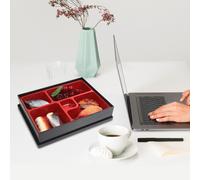 Bento Box in stile giapponese 5 scomparti Lunch Box per viaggio casa