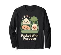 Bento Box Pasto Preparazione Pranzo Adulto Cucina Planner Lifestyle Maglia a Manica