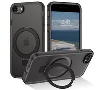 BENTOBEN Custodia magnetica per iPhone SE, iPhone 8, custodia iPhone 7, compatibile con MagSafe, ricarica wireless con anello supporto invisibile custodia protettiva per fotocamera Case traslucido