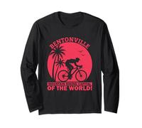 Bentonville Mountain Biking Capitale Del Mondo Design Maglia a Manica