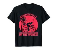 Bentonville Mountain Biking Capitale Del Mondo Design Maglietta
