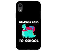 Bentornati a scuola insegnanti di biologia dello stegosauro dei dinosauri Custodia per iPhone XR