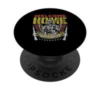Bentornato A Casa Soldato Militare Soldati Benvenuti A Casa PopSockets PopGrip Adesivo