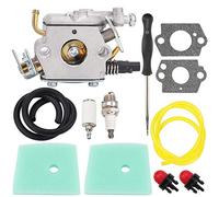 BenTsD compatibile con carburatore C1Q-EL24 + filtro aria per Husqvarna 223l 323l 123C 123L 123LD 223R 322R 325C 325CX 325L 325LX 326l 326ls, decespugliatore a pertica