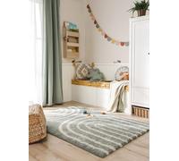 benuta Lytte Tappeto bambini Gobi - Blu 80x150 cm - Rettangolare e stile: Motivi infantili, Scandi Living - Facile manutenzione per soggiorno camera