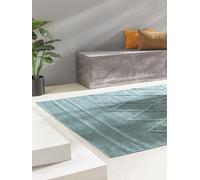 benuta Nest Tappeto Esterno & Interno Bonte - Turchese 200x290 cm - Resistente e Facile da Pulire - Per Balcone, Terrazza, Giardino - Cucina & Soggiorno - Geometrico, Stile Boho, Hygge Cozy