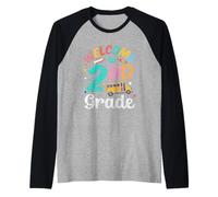 Benvenuti a 2 ° Grado Insegnante di seconda Scuola elementare Maglia con Maniche Raglan