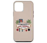 Benvenuti a Fabulous Las Vegas Nevada Gioco d'azzardo Poker Chips Custodia per iPhone 12 mini