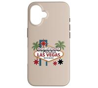 Benvenuti a Fabulous Las Vegas Nevada Gioco d'azzardo Poker Chips Custodia per iPhone 16