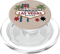 Benvenuti a Fabulous Las Vegas Nevada Gioco d'azzardo Poker Chips PopSockets PopGrip per MagSafe