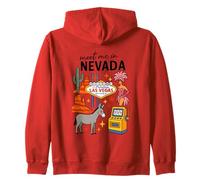 Benvenuti a Favoloso Las Vegas Nevada Retro Felpa con Cappuccio