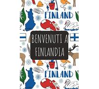 Benvenuti a Finlandia: 6x9 Diario di viaggio I Taccuino con liste di controllo da compilare I Un regalo perfetto per il tuo viaggio in Finlandia e per ogni viaggiatore