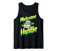 Benvenuti a Hustle Money Grind Work Dad Mamma Kid Boy Girl Canotta