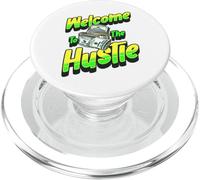 Benvenuti a Hustle Money Grind Work Dad Mamma Kid Boy Girl PopSockets PopGrip per MagSafe