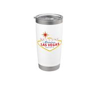 Benvenuti a Las Vegas Bicchiere termico in acciaio inox doppia parete