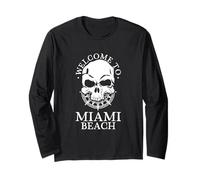 Benvenuti a Miami Beach Maglia a Manica