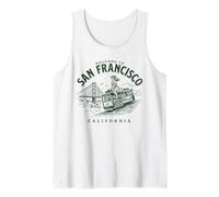 Benvenuti a San Francisco City California Canotta