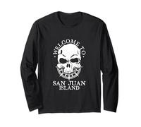 Benvenuti a San Juan Islands Maglia a Manica