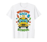 Benvenuti a scuola Teacher Bus Driver Maglietta