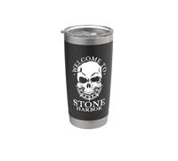 Benvenuti a Stone Harbor Bicchiere termico in acciaio inox doppia parete
