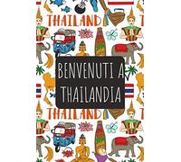 Benvenuti a Thailandia: 6x9 Diario di viaggio I Taccuino con liste di controllo da compilare I Un regalo perfetto per il tuo viaggio in Thailandia e per ogni viaggiatore