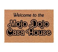 Benvenuti A The Mojo Dojo Casa House Funny Tappeto Docciaasciugatura Rapidazerbinoscarpe Raschiettozerbini Di Benvenutoportacasaesterno40 X 60Cm