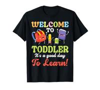Benvenuti a Toddler It's A Good Day To Learn School Friends Maglietta