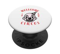 Benvenuti Al Circo Vintage Clown Storia Oscura Americani PopSockets PopGrip Adesivo