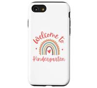 Benvenuti al primo giorno di scuola materna Insegnante di ritorno a scuola Custodia per iPhone SE (2020) / 7 / 8