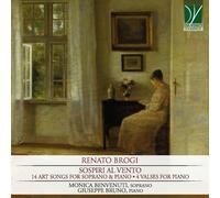 Benvenuti Monica, Bruno Gius Sospiri Al Vento: 15 Art Songs For Soprano & P (CD)