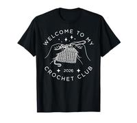 Benvenuti nel Mio Crochet Club Crochet Amante Maglietta