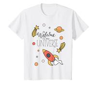 Benvenuti nel Mio Universo Avventura Spaziale Compleanno Maglietta